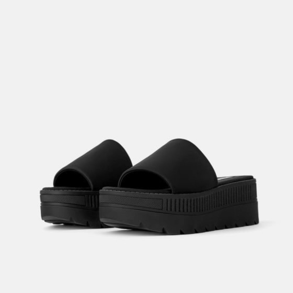 { Zara } Platform Sandals